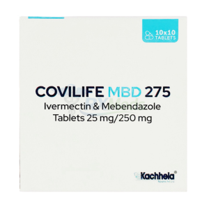 ivermectin 25mg & mebendazole 250mg (covilife mbd 275)