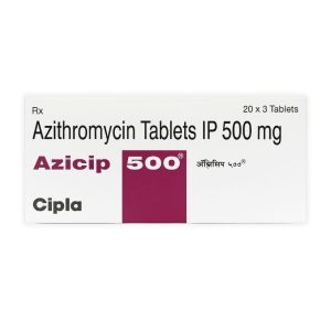 azithromycin 500mg (azicip) 180 pills